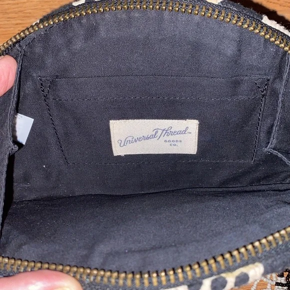 Tan & Black Clutch Bag - Picture 3 of 4